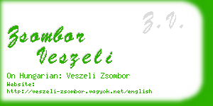 zsombor veszeli business card